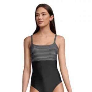 NWT Speedo women's double strap one piece